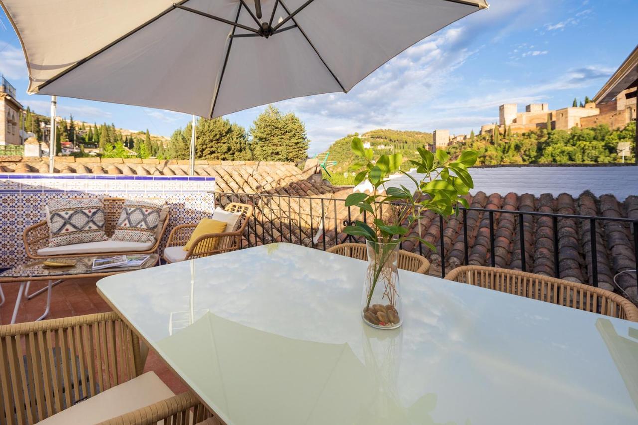 Albaicin Alhambra Views Private Terrace Apartment Granada Exterior foto