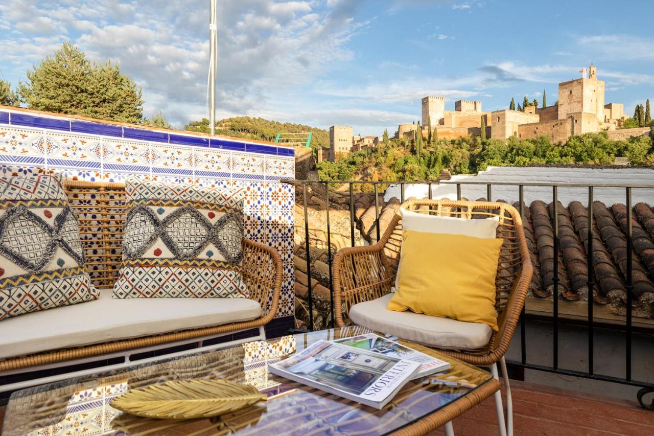 Albaicin Alhambra Views Private Terrace Apartment Granada Exterior foto